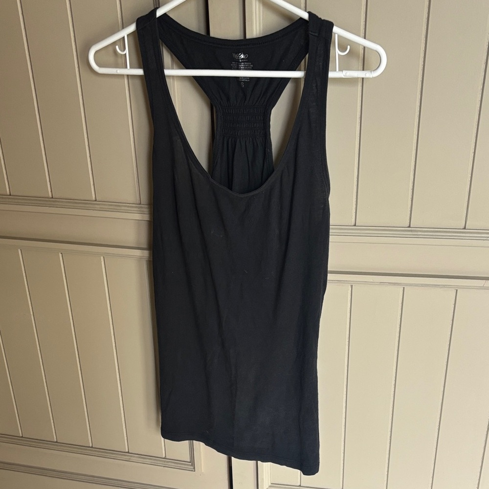 Mossimo Black Racerback Tank Top